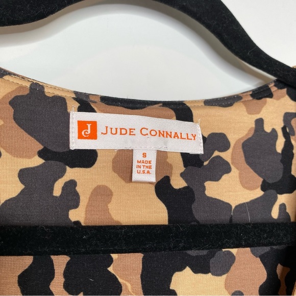 Jude Connally Small Camo Black Lyla Ponte Dress - Picture 5 of 8